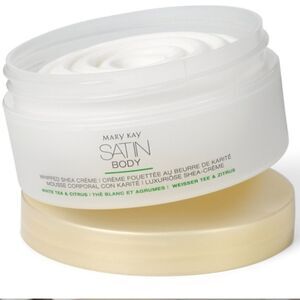 MARY KAY White‎ Tea &  Citrus Satin Body Cream - 4 Oz.